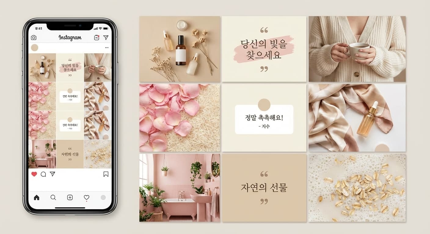 브랜드 SNS 콘텐츠 패키지 상세 이미지 1