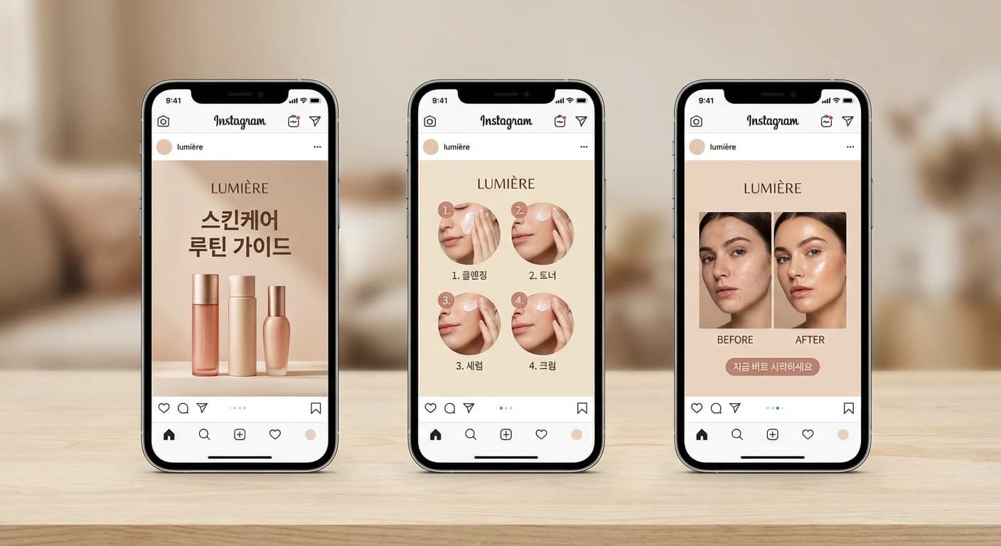 브랜드 SNS 콘텐츠 패키지 상세 이미지 3