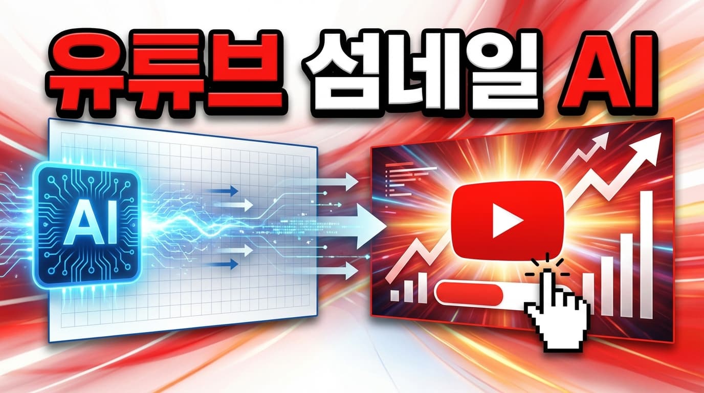 AI로 유튜브 섬네일 만들기: 클릭률 200% 올리는 비법